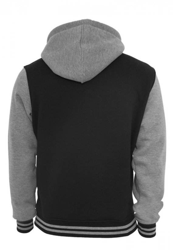 Černo/šedá pánská mikina Urban Classics 2-tone