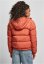 Dámska zimná bunda Urban Classics Ladies Hooded Puffer Jacket - tehlovo červená