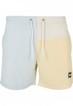 3 Block Swim Shorts - pastelcream
