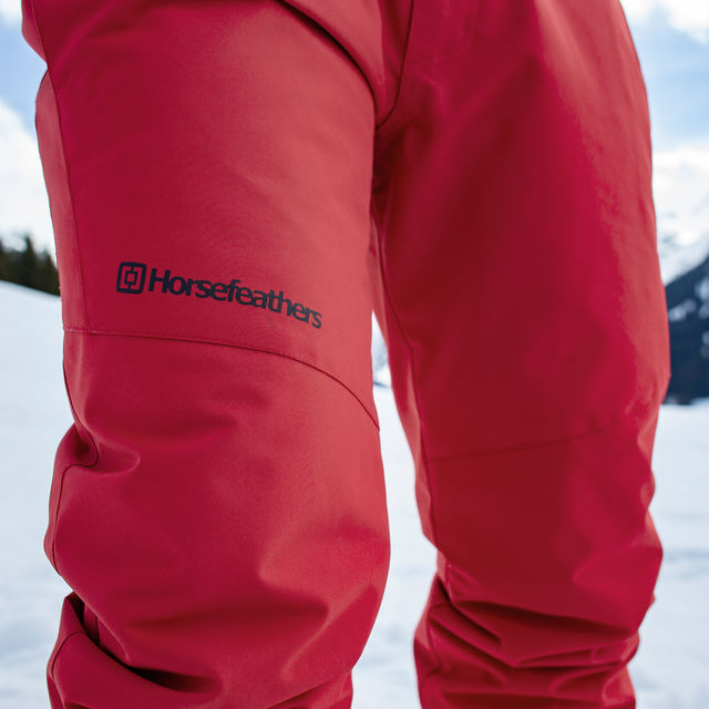 Kalhoty Horsefeathers Spire red