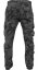 Šedé maskáčové pánské kalhoty Urban Classics Cargo Jogging camo