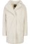 Dámský kabát Urban Classics Ladies Oversized Sherpa Coat - bílý