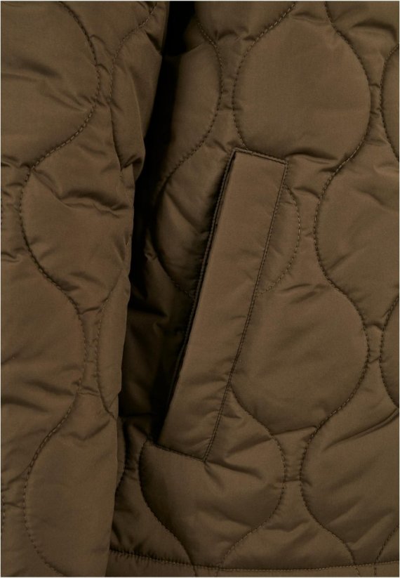 Quilted Coach Jacket - olive