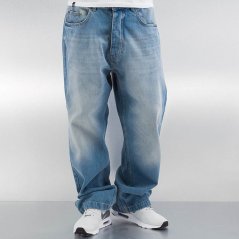 Modré pánske jeansy Ecko Unltd. / Baggy Fat Bro