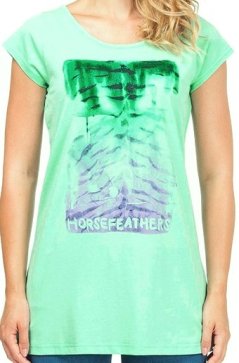 Tričko Horsefeathers Shade mint