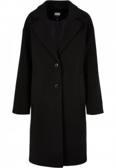 Dámsky kabát Urban Classics Oversized Long - čierny