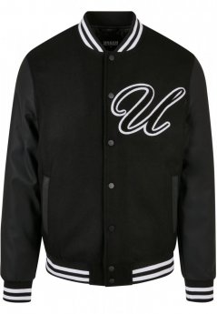 Big U College Jacket - black