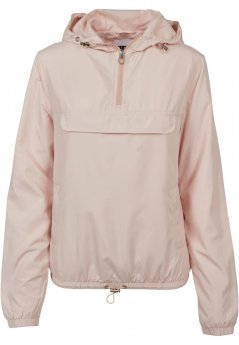 Dámska jarná/jesenná bunda Urban Classics Ladies Basic Pullover - svetlo ružová