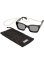 Sunglasses Poros With Chain - black/black