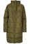 Dámský zimní kabát Urban Classics Ladies High Neck Puffer Coat - olive