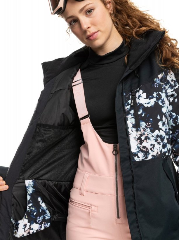 Bunda Roxy Presence kvj1 true black black flowers