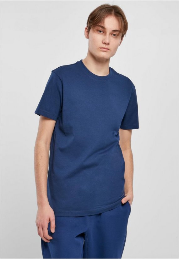 Modré pánske tričko Urban Classics Basic