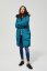 Kabát Moodo Z-KU-3306 teal green