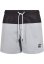 Pánské koupací kraťasy Urban Classics Block Swim Shorts - lightasphalt/black