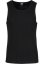 Tanktop Big Rib offwhite L - black