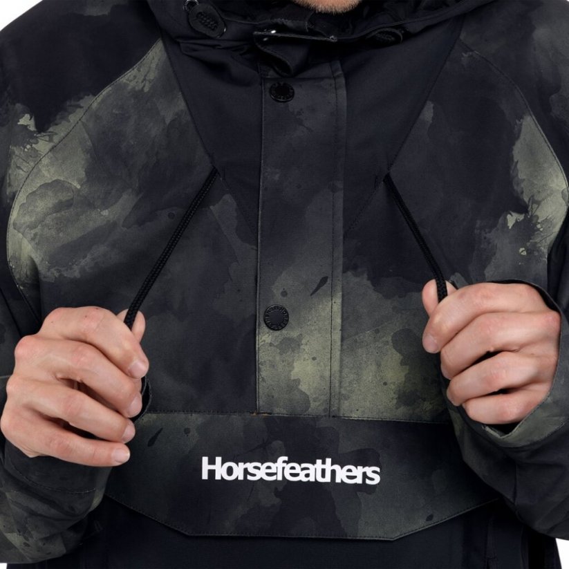 Snowboardová pánská bunda Horsefeathers Spencer černá