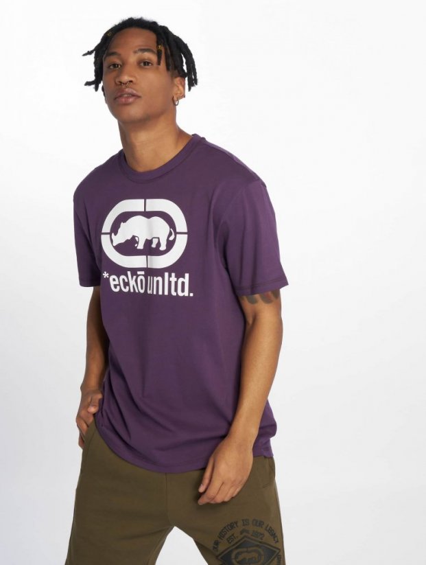 Tričko Ecko Unltd. / T-Shirt John Rhino in purple
