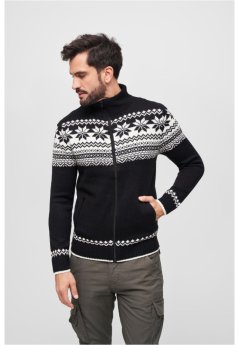 Brandit / Cardigan Norweger black