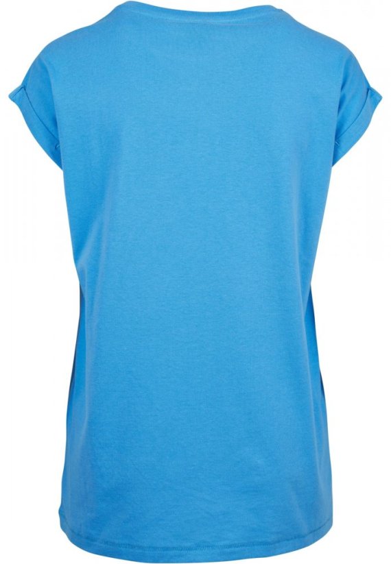 Ladies Extended Shoulder Tee - horizonblue