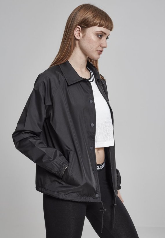 Bunda Urban Classics Ladies Coach Jacket - black