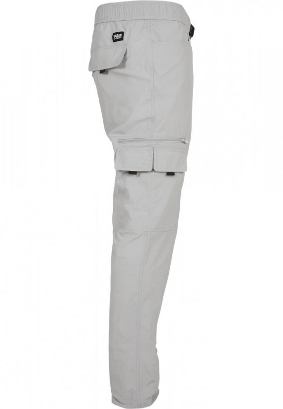 Adjustable Nylon Cargo Pants - lightasphalt