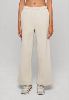 Ladies Fluffy Wideleg Trackpants - cloud