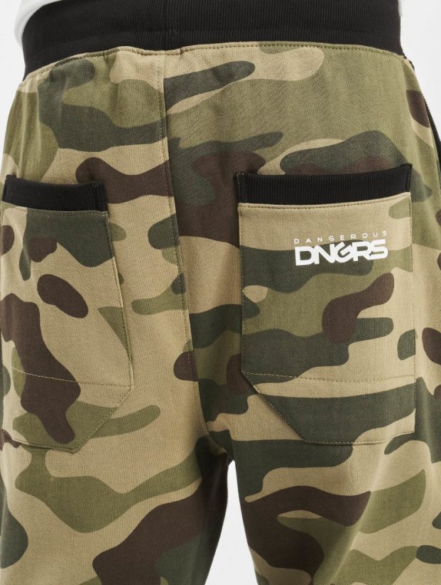 Męskie spodnie dresowe Dangerous DNGRS Classic - kamuflaż