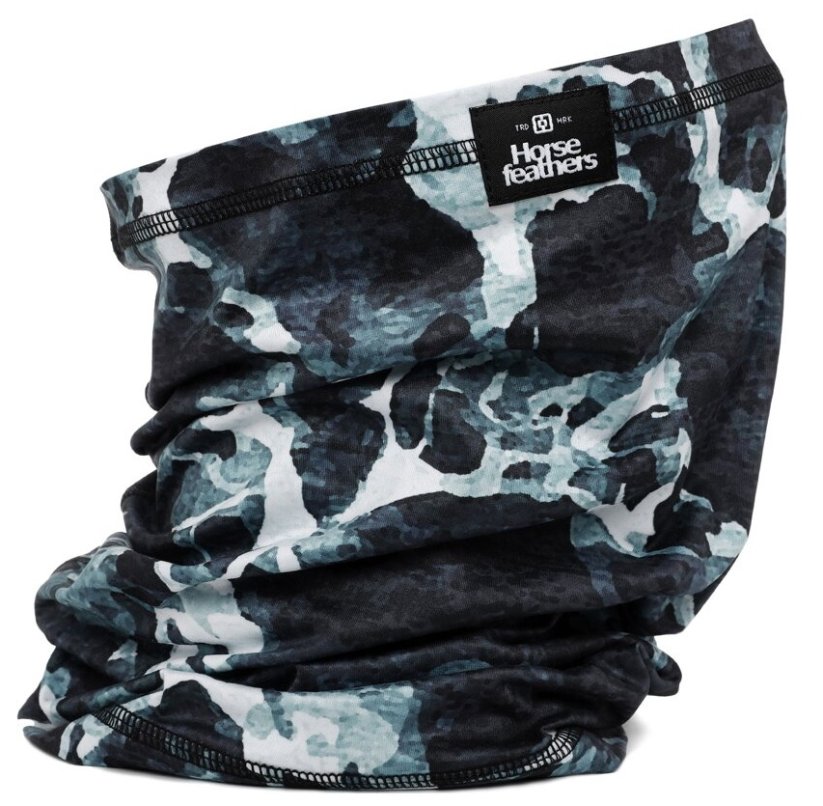 Maskáčový nákrčník Horsefeathers Neck Warmer - tmavé camo