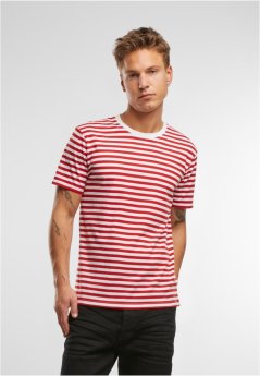 Jerseyshirt Stripe Tee - red/white