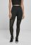 Dámské legíny Urban Classics High Waist Transparent Tech Mesh - černé