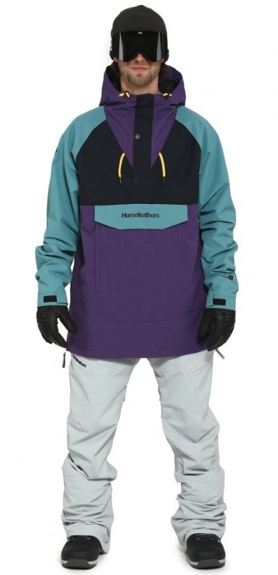 Snowboardová pánská bunda Horsefeathers Spencer violet