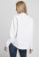 Ladies Oversized High Neck Crew - white