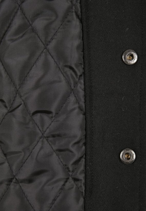 Čierno/biela pánska bunda Starter College Jacket