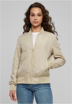 Ladies Light Bomber Jacket  - sand