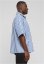 Striped Short Sleeve Summer Shirt white/blue M