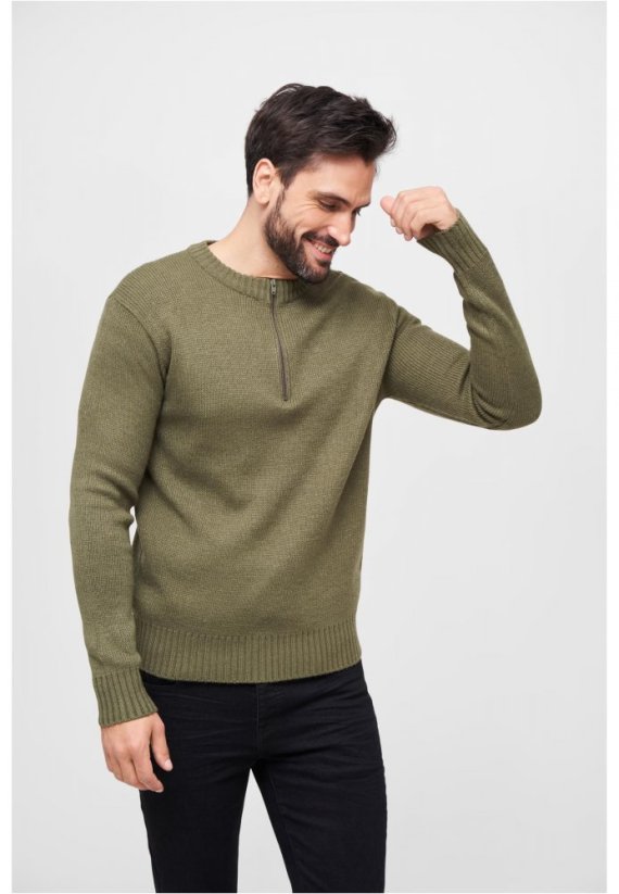 Armee Pullover - olive - Velikost: S