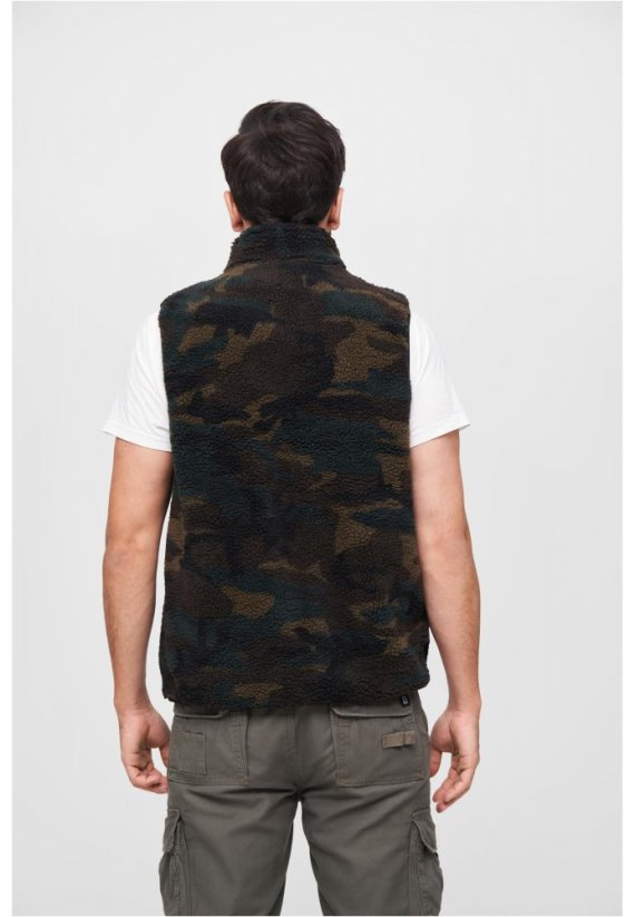 Teddyfleece Vest Men - woodland