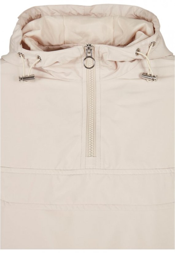Damska kurtka wiosenno-jesienna Urban Classics Ladies Basic Pullover - jasny beż
