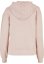 Ladies Small Embroidery Terry Hoody - pink