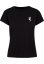 A S Club Ladies Box Tee - black