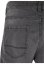 Jeansy Urban Classic Slim Fit Zip Jeans - real black washed