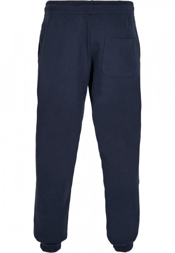 Męskie spodnie dresowe Urban Classics Basic Sweatpants 2 - granatowy