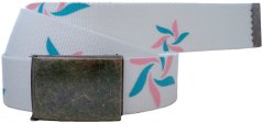 Pásek King 956 white-pink