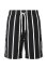 Summer Stripe Resort Shorts black/white XXL - black/white