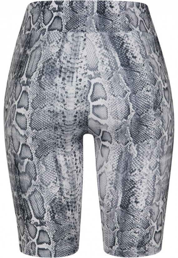Ladies Cycle Pattern Shorts - snake
