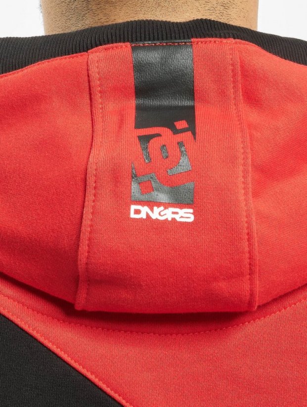 Pánská mikina Dangerous DNGRS Proteles - červená, černá
