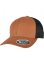 110 Structured Canvas Trucker - toffee/black
