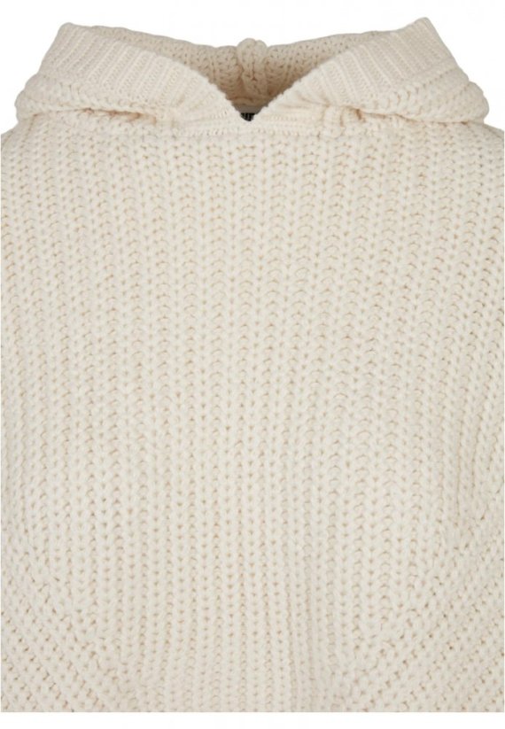 Ladies Oversized Hoody Sweater - whitesand