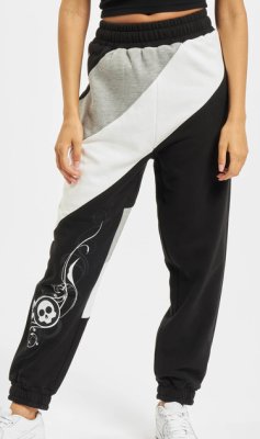 Dámske tepláky Dangerous DNGRS / Sweat Pant Skull - čierno/šedo/biele