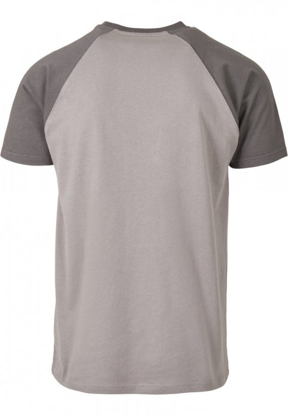 T-shirt Urban Classics Raglan Contrast Tee - asphalt/darkshadow